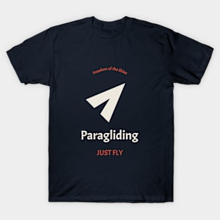 Paragliding - Freedom of the Skies T-Shirt